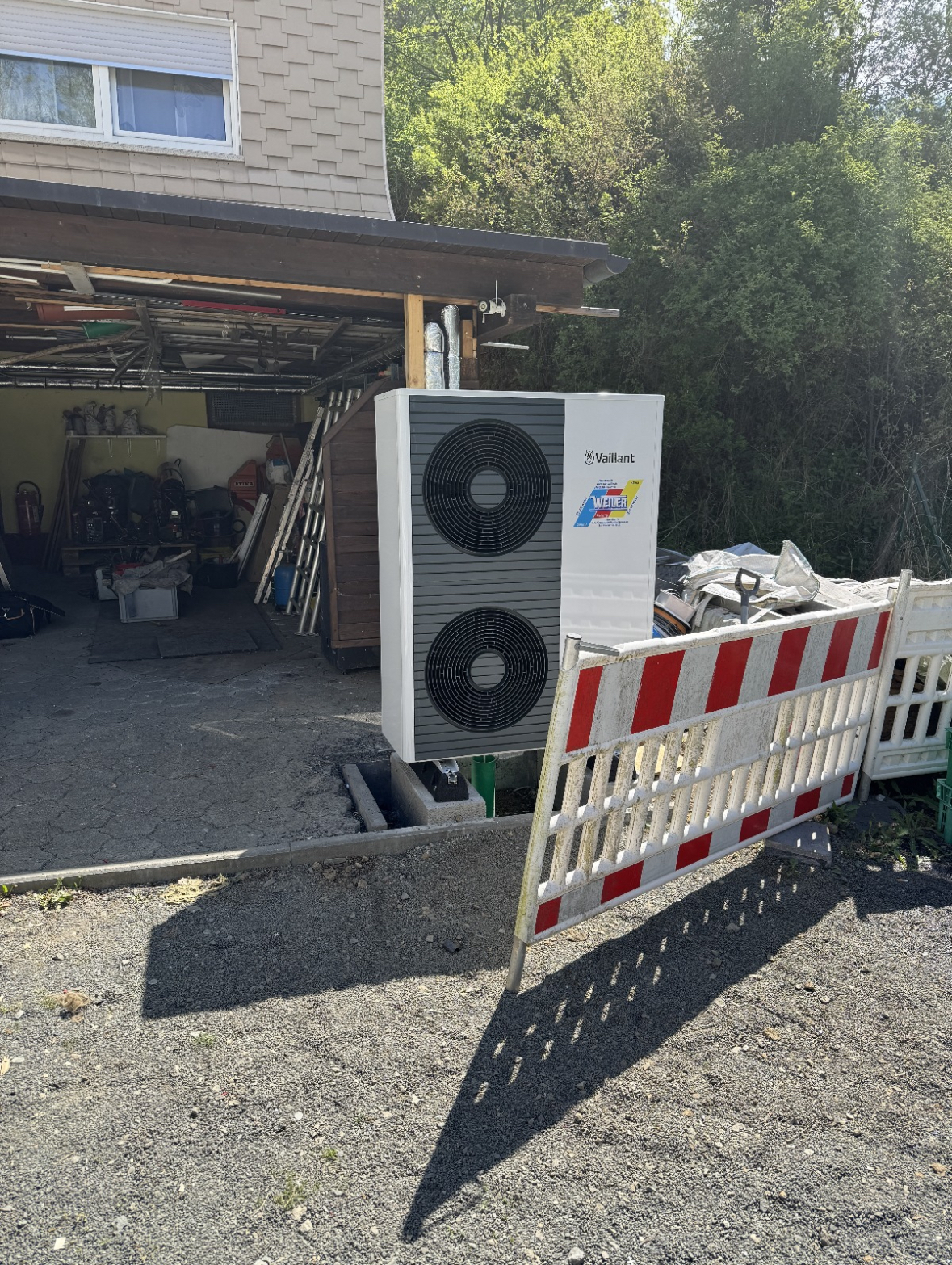 Luft-Wasser-Wärmepumpe