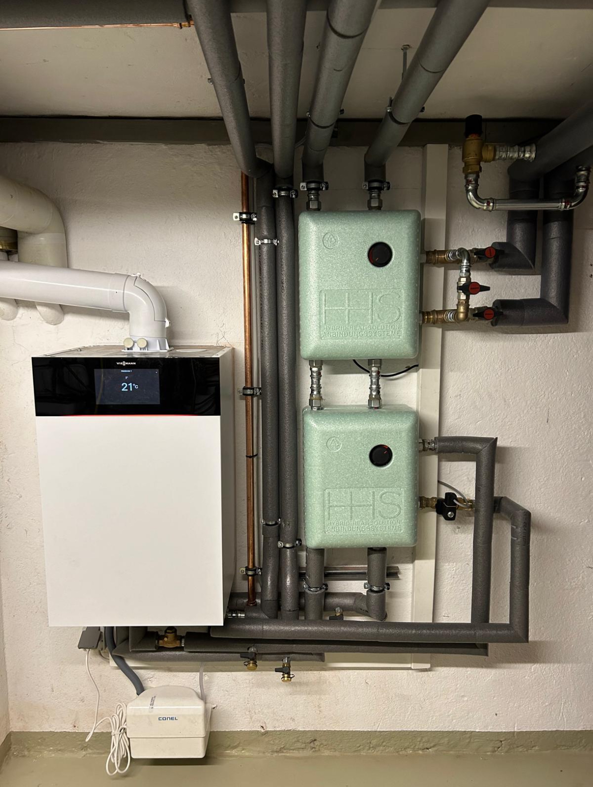 HHS-Boxen für wandhängenden Gaskessel